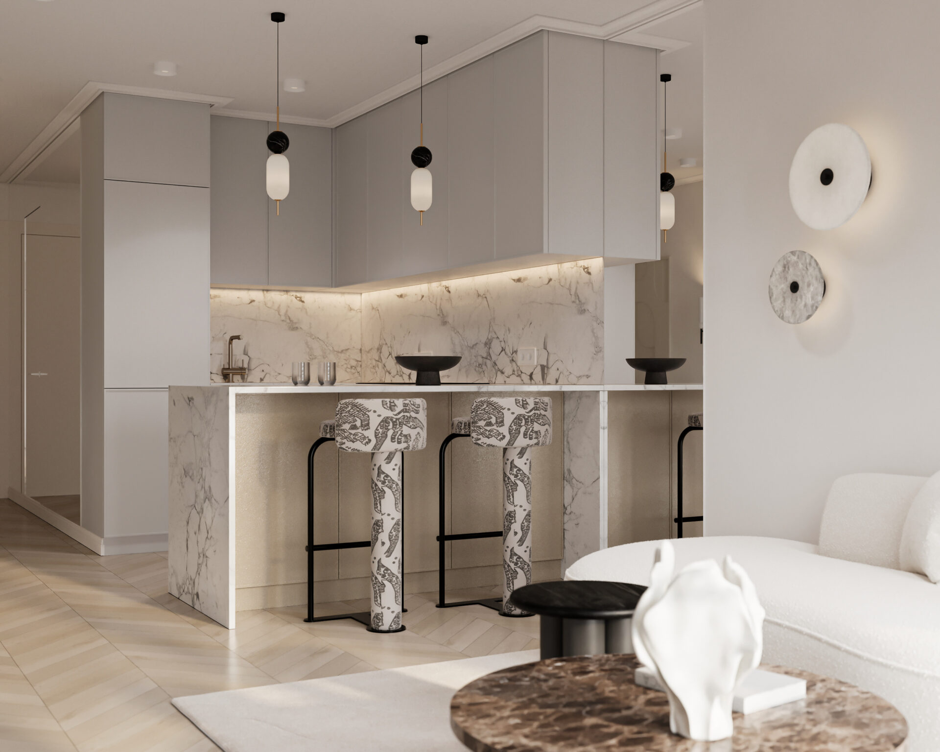 PAUSE apartment · 60 m² · Dworska