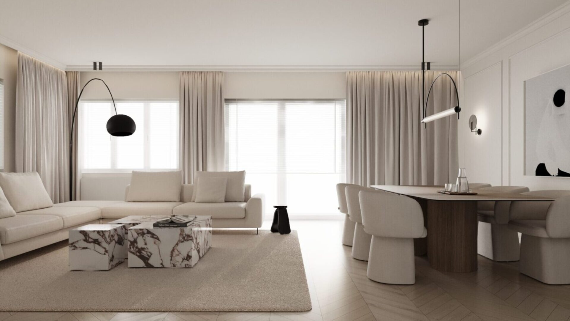 LAYER residential · 300 m² · Mokotów